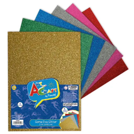 GOMA EVA GLITTER CHICA